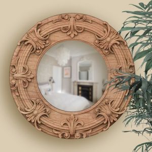 Unusual mirror for wall décor,