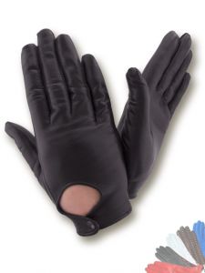 Шкіряні перчатки без підкладки
