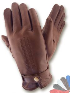 Чоловічі зимові шкіряні перчатки