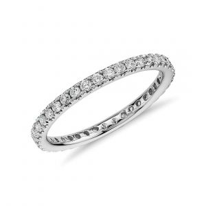 Rose gold diamond wedding ring for her 0.500 carat