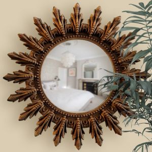  Large Sun mirror for wall décor, 