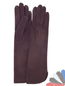 Довгі шкіряні перчатки