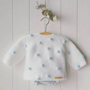 Infant crochet pullover "Tenderness"