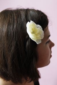Прикраса для волосся "Біла квітка"
