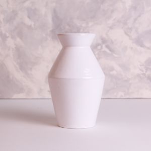 White ceramic vase