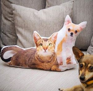 Подушка "Кіт і пес"