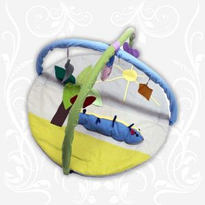 Килимок ігровий "Гусениця" з дугами і підвісними іграшками