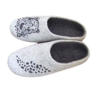 Best mens slippers "Leopard"