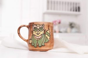 Керамічна чашка "Котик"