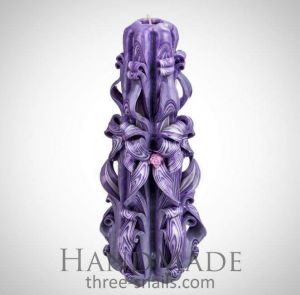 Декоративна свічка "Орхідея"