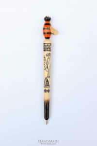 Ручка дерев`яна "Бджола"