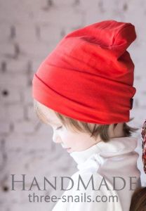 Дитяча шапка "Червона шапочка"