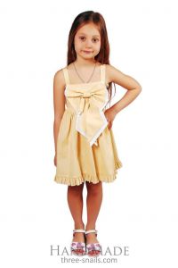 Дитяча сукня "Жовта мрія"