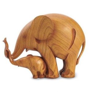 Статуетка слон зі слоненям