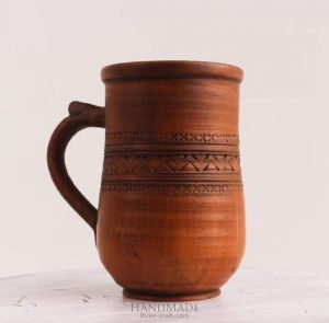 Pottery mug "My Morning"
