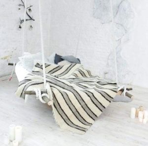 Sofa throw cover "Black and white"