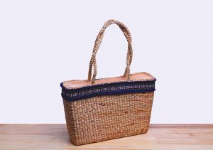 Плетена сумка-корзина