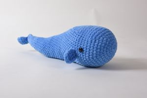 Crochet toy Whale