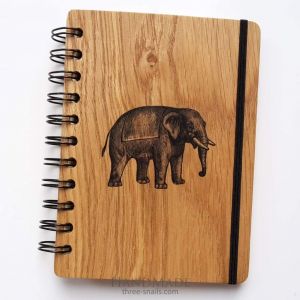 Дерев`яний блокнот "Слон"