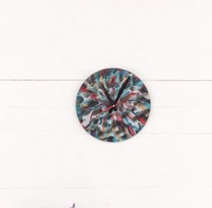 Дерев`яний настінний годинник "Абстракція"