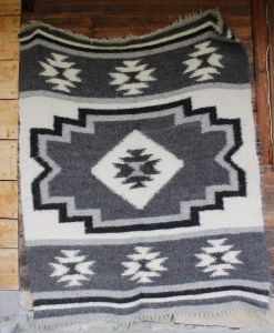 Wool throw "Evening"