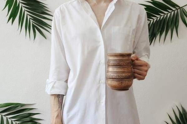 big ceramic cup